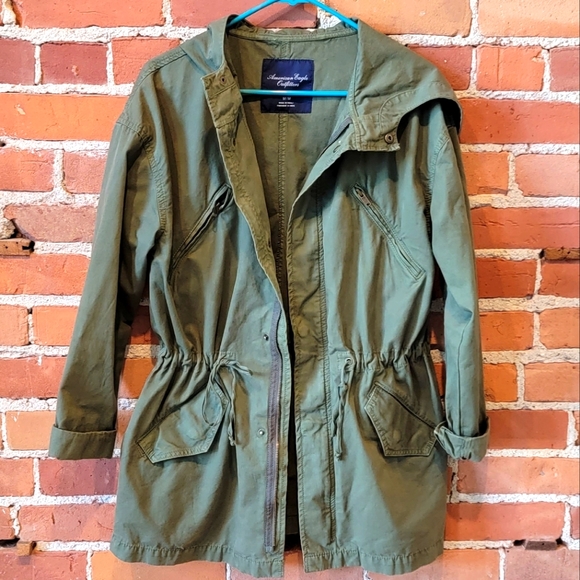 American Eagle Outfitters Jackets & Blazers - AE gently used Olive Green Jacket